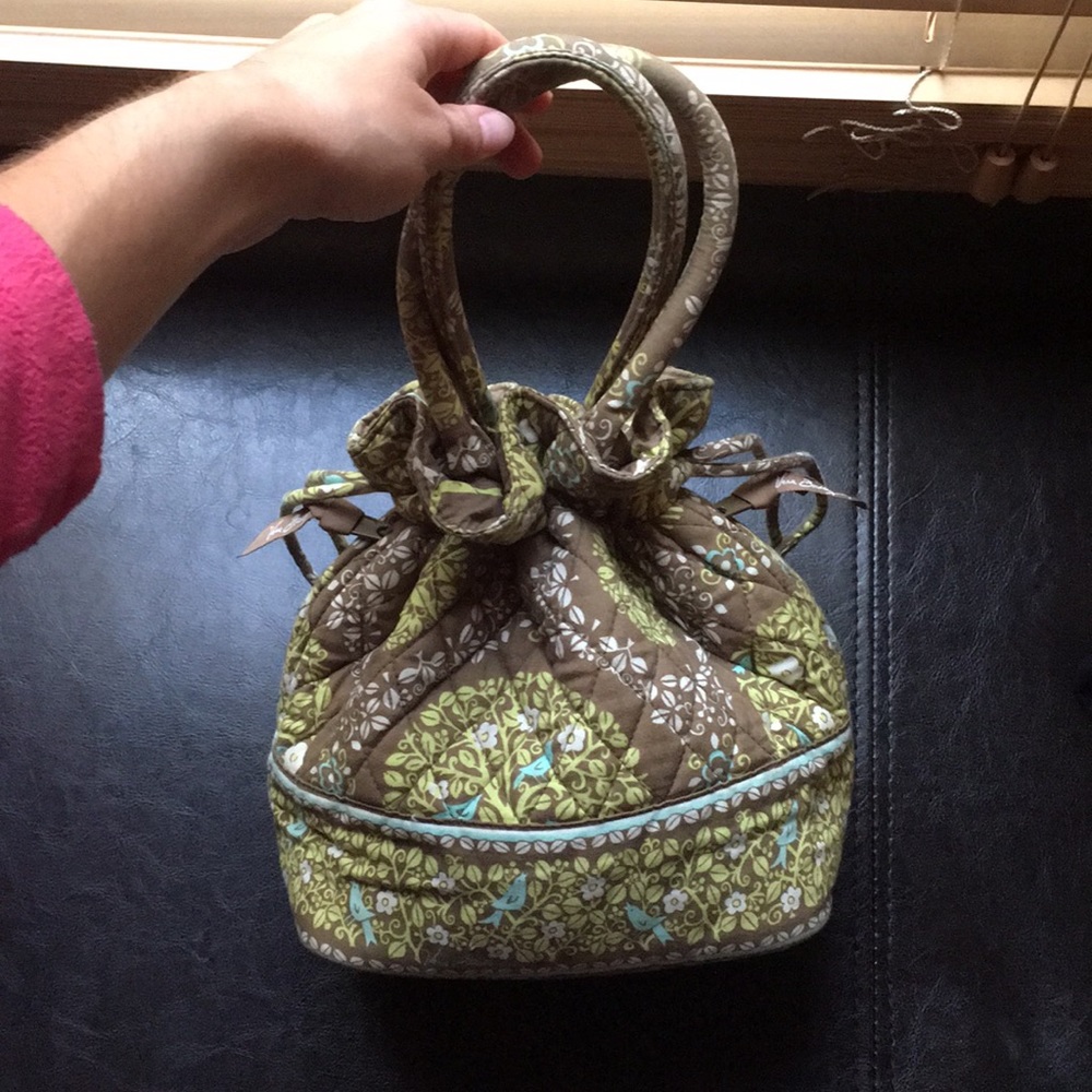 Vera Bradley Tie Purse with Bird Print!